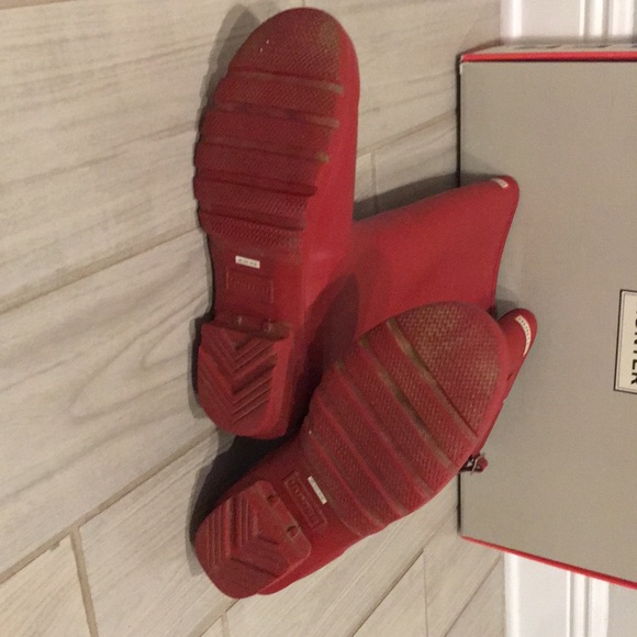 Military Red Hunter Boots Size 10 - Picture 5 of 6